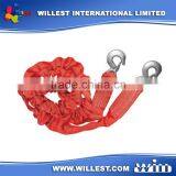 Elastic PE Towing Strap With Hooks - Vehicle Tow Strap - TS20E50X4HA thumbnail-1