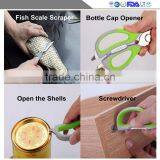Kitchen Shears - Come-Apart Multi-function Kitchen Scissors,Can Opener and Nut Cracker thumbnail-5
