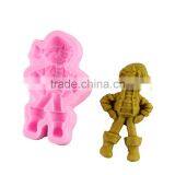 Liquid Silica Gel Mould Cake Mould Handmade Soap Mould Baking Tool Cake Decorating Pirate Doll 1688 Agent thumbnail-2