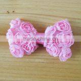 Shabby Bow Flower Clip for Kids Hair Accessories thumbnail-3