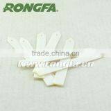 White Color Plastic id Tags Garden Plant Labels thumbnail-3