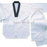 Ribbed V-neck Style Taekwon-do Uniforms