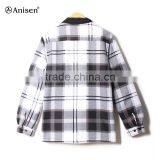 China Oem Factory Men Plaids Fleece Jacket thumbnail-2