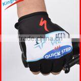 Wholesale Leisure Travel Bicycles Fingerless Gym Cycling Gloves Custom thumbnail-3