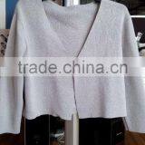 BKNL42 Women Knitted Short Cardigan Sweater thumbnail-1