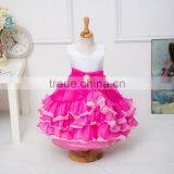 MGOO 2016 Romantic Festival Girl Tutu Party Dress With Layers Ruffles Pageant Princess Dress 868 thumbnail-2