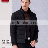 Men Stand Collar Fashion Slim Lightweight Warm Quilting Padded Jacket thumbnail-1