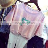 2017 Fashion Soft High Quality Cheap Wholesale T Shirt thumbnail-1