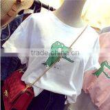 2017 Fashion Soft High Quality Cheap Wholesale T Shirt thumbnail-2