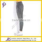 Custom Double Layer Design Harem Pants,women Three Quarter Harem Pants,jiangxi Cotton Harem Pants thumbnail-5