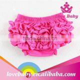 Fashional Toddler Clothing Baby Underwear Cotton Ruffle Blue Bloomer thumbnail-6