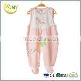 Lace Organic Cotton Baby Rompers Plain Wholesale Baby Clothes thumbnail-2