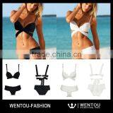 Wholesale Girls Sexy Scrunchy Cheeky Bikini thumbnail-1