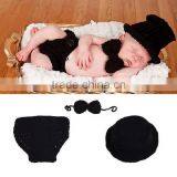 Baby Handmade Cartoon Hat Shoe Set Baby 100% Cotton Knitted Cap thumbnail-5