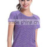 Womens Quick Dry Short Sleeve Sport Gym Running Athletic Wear Tee T Shirts Tops thumbnail-1
