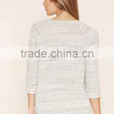2016 Shandao New Arrival Plain Dyed Cotton Summer Fashion Long Sleeve Kurta Blouses thumbnail-3