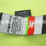 Black Center Folding Washing Care Clothing Labels and Tags thumbnail-2