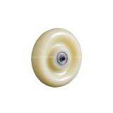 Caster/ Nylon Wheel Single-round Series/White Nylon Wheel/Mingze Caster