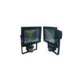 Single Color 10W / 30W AC90 - 260V IP65 LED Flood Light Fixtures With PIR Sensor thumbnail-1