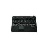Standard QWERTY USB/PS2 Interface Water Proof Metal Industrial Keyboard With Touchpad