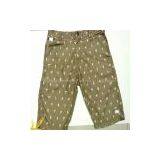 100%polyester satin peach skin fabric for beach shorts