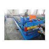Hydraulic Cutter Roof Panel Roll Forming Machine With PLC Control System