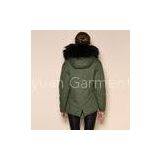 New Arrival Comfortable Black Lining Fox Coats Faux Fur Black Jacket thumbnail-2