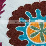 Wholesale New Design White Base Suzani Hand Embroidered Wall Hanging Tapestry thumbnail-4