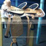 Double Seat Horse Saddle thumbnail-1