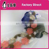 Mutli Color Mechanical Embroidery Flower Patch for Clothing thumbnail-5