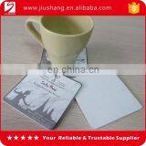 Custom Cheap Disposable Cup Coaster Absorbent Printed Paper Coffee Coaster