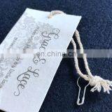 Custom Gift Clear Clothing Hang Tags thumbnail-3