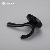 Fancy Design Filta Hardware Eco-Friendly Home Design Storage Black Double Zinc Alloy Coat Hook Hanger 6588 thumbnail-5
