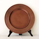 Plastic Charger Plate,christmas Decoration Plate Charger Plate Made in China YF-60069 thumbnail-1