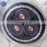 KEMA Test Report 12/20kv Copper Aluminum XLPE Insulated Steel Wire Armored PVC Jacket Power Distribution Cable XLPE Cable Price thumbnail-2