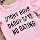 Short Sleeve Pink Top Matching Leopard Pattern Shorts and Headband 3pcs Beautiful Baby Girl Boutique Summer Suit thumbnail-5