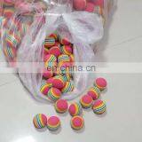 Оптовая продажа маленьких цветных эластичных тихих интерактивных мячей-игрушек для кошек из EVA диаметром 35 мм thumbnail-1