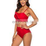 2020 Factory Women's Red Black Turtle Green Two-Piece Swimsuit Bikini Swimwear thumbnail-4