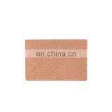 Vivanstar OEM Customized Logo Printing High Quality Yoga Brick Natural Cork Yoga Block thumbnail-4