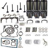 K3D New Overhaul Rebuild Kits MM408445 Wth Piston Ring Bearing Gasket for Mitsubishi Engine thumbnail-1