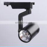 Black Color 30w Led Track Lighting System High Cob Spotlight for Commercial
