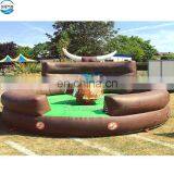 Outdoor Sport Games Mechanical Inflatable Rodeo Bull, Inflatable Bull Riding Machine thumbnail-4