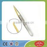 Semi-Golden Tweezers/ Semi-Golden Eyebrow Clip