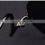 Women Ladies Female Fashionable Retro Classic Full Metal Frame Small Round Sunglasses thumbnail-4
