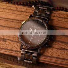 BOBO BIRD Custom Logo Wholesale Watches Men Luxury Brand High Quality Automatic Wrist Wooden Watches thumbnail-5