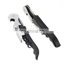 Sale Wedding Favors Design Gadget New 2022 Corkscrew Beer Engraved Wing Black Wine Opener Bottle thumbnail-3