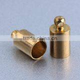 Manufacture Strong Jewelry Findings Brass Cord End
