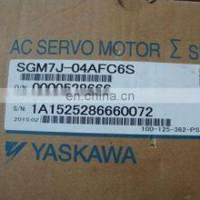 YaskawaSigma7 Servo Motor SGM7J-04AFC6S/SGM7J-04AFC6E 400W NEW