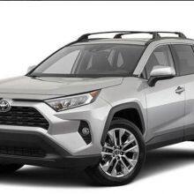 2019 Toyota RAV4 New Aluminium Running Board Nerf Bar Side Step thumbnail-2