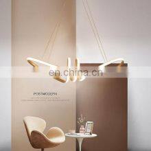 Home Bedroom Ceiling Cord Pendant Lamp Aluminum LED Chandelier Light
